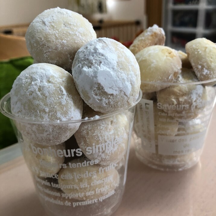 必ずお店で買った?と言われるめちゃ美味スノーボール